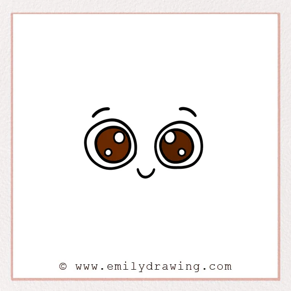 Preview of Cute Eyes drawing