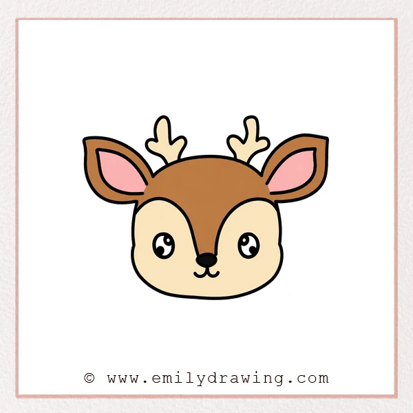 Preview of Deer Head drawing