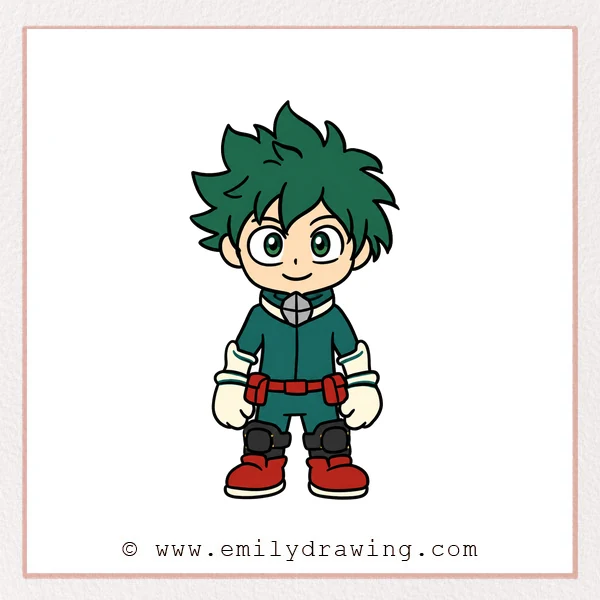 Preview of Deku drawing