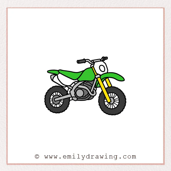 Preview of Dirt Bike drawing
