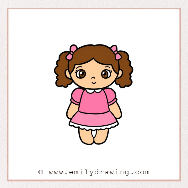 Preview of Doll drawing