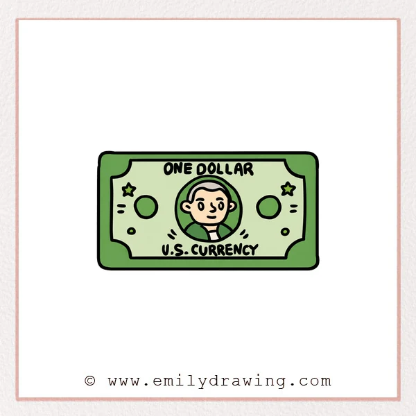 Preview of Dollar Bill drawing