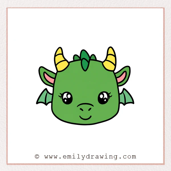 Preview of Dragon Head drawing