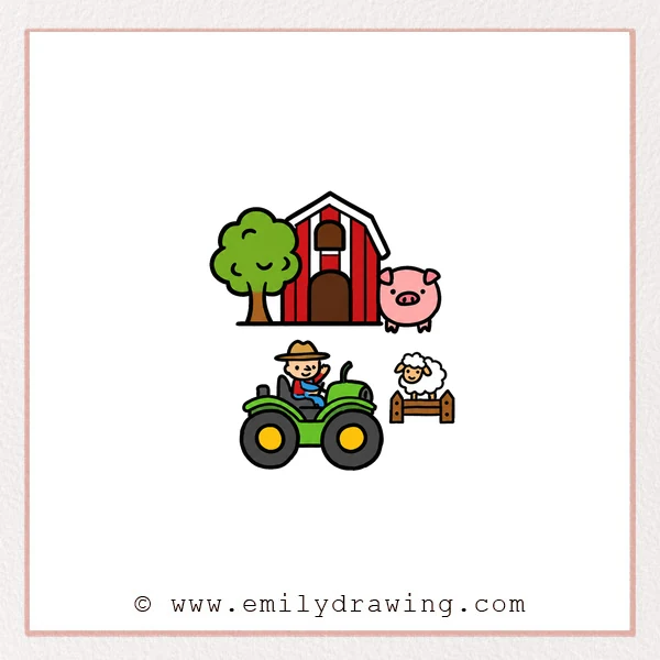 Preview of Farm drawing