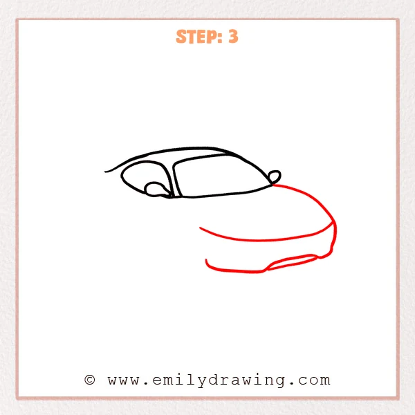 how to draw a ferrari - Ferrari gains a curved hood, front bumper, and lower opening.