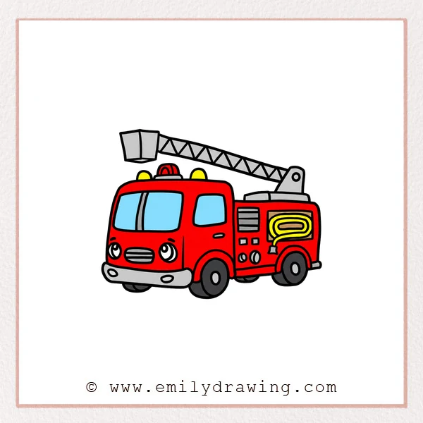 Preview of Fire Truck drawing
