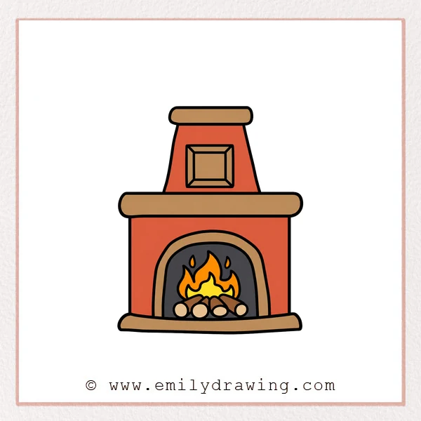 Preview of Fireplace drawing
