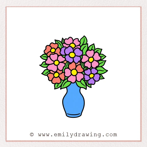 Preview of Flower Bouquet drawing