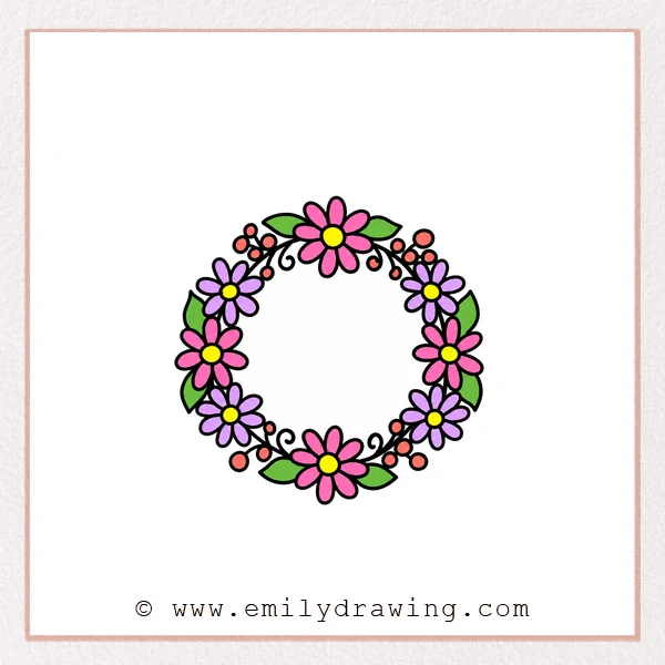 Preview of Flower Crown drawing