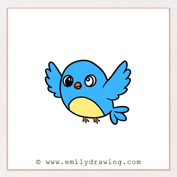 Preview of Flying Bird drawing